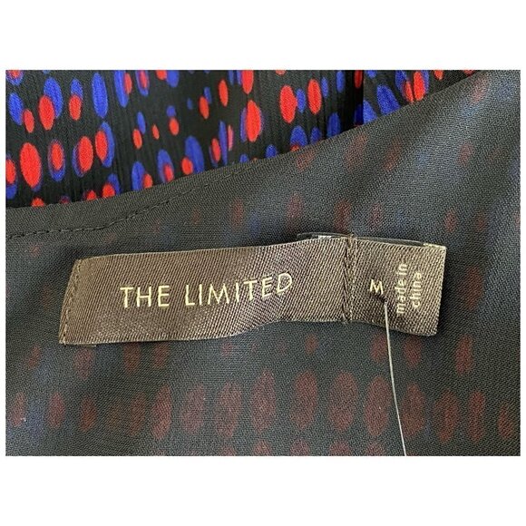 NWOT The Limited Purple / Red One-Shoulder Cocktail Mini Dress Women's Sz M NEW - Picture 3 of 10